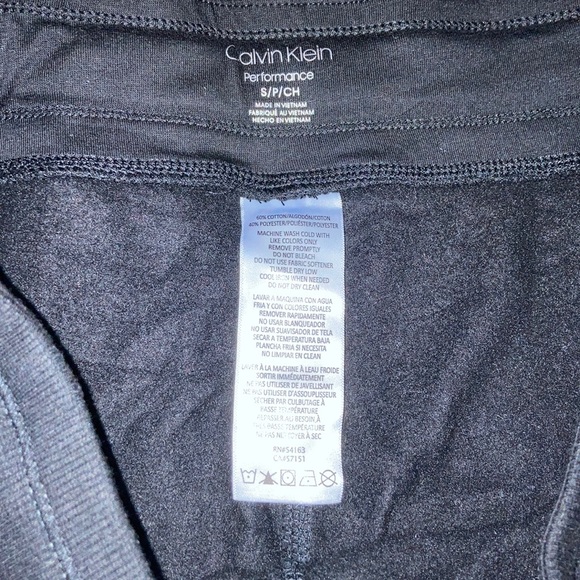 calvin klein performance sweats *worn once* - Picture 2 of 4